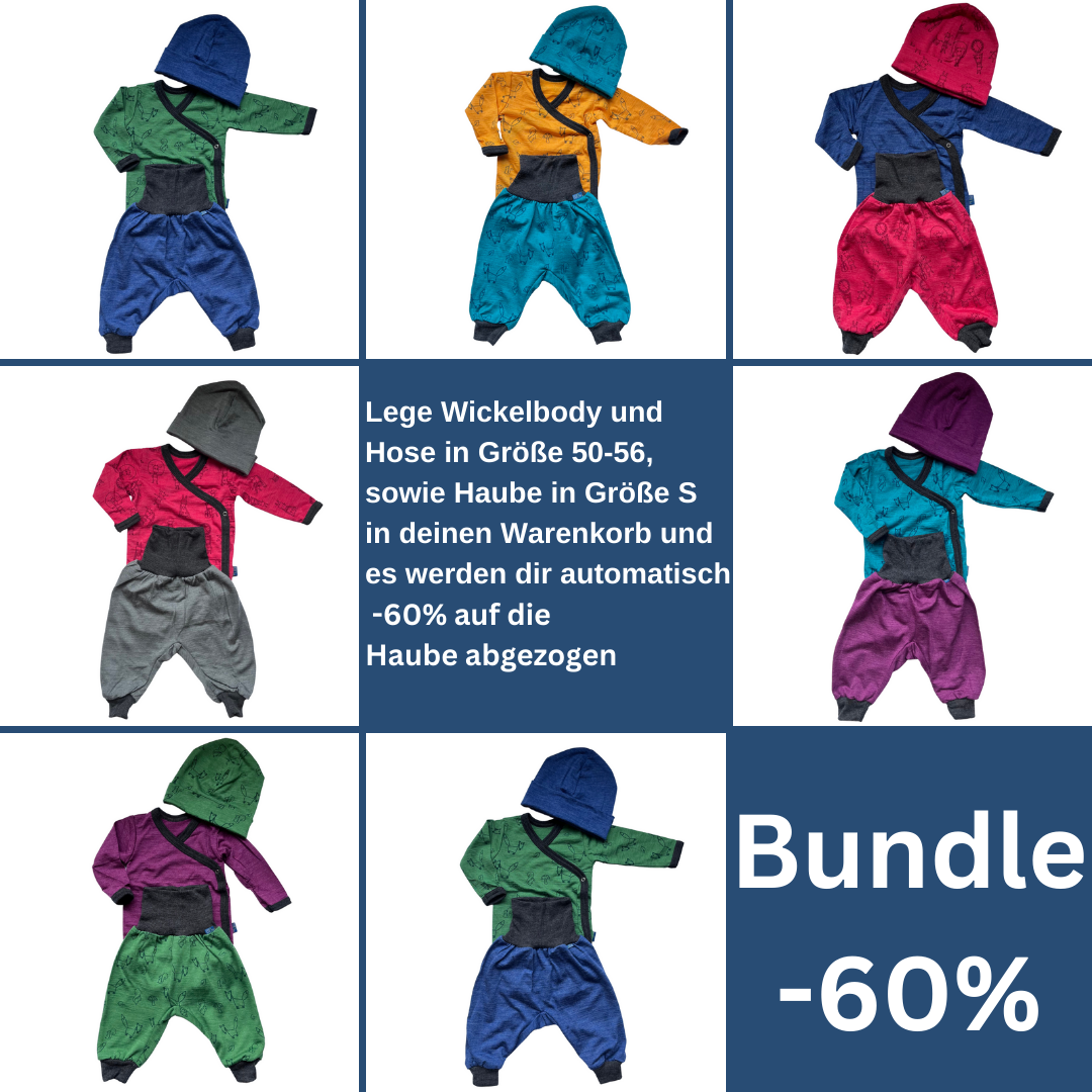 Wickelbody fels grau, Merinowolle & Seide (bio/GOTS)