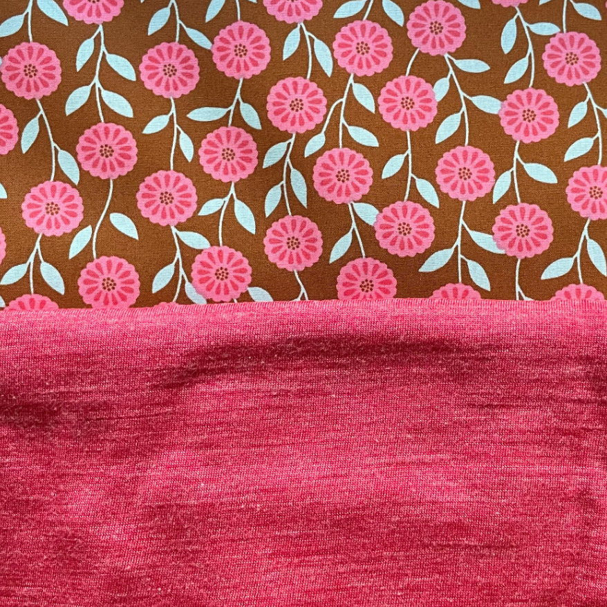 Glückskind Sommerkappe himbeere Rose limited edition, Merinowolle & Seide (bio/GOTS)