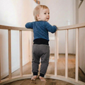 Hose fels, Merinowolle & Seide (bio/GOTS)