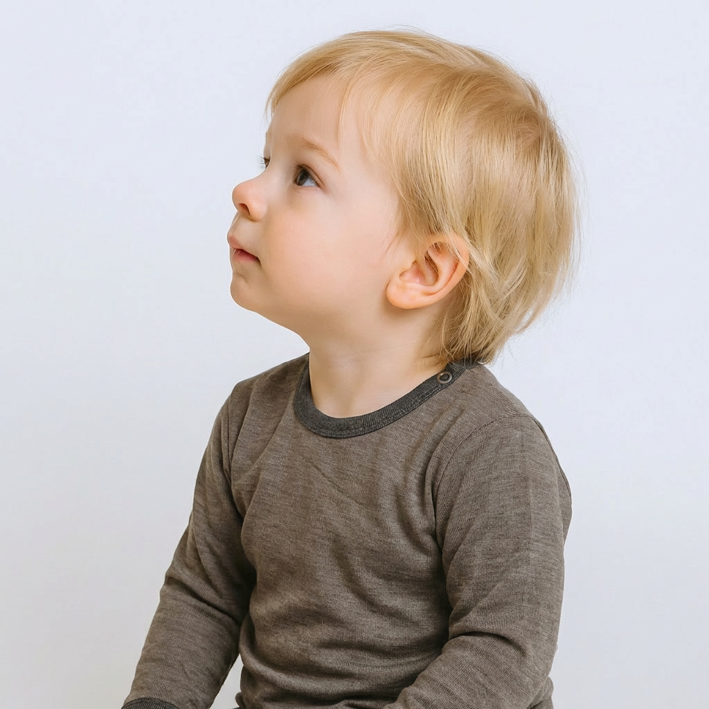 Shirt muskat braun, Merinowolle & Seide (bio/GOTS)