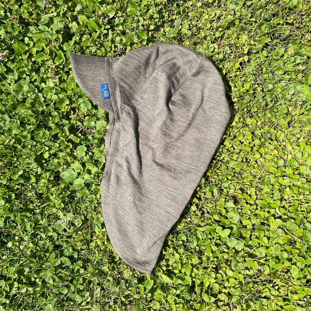 Summer cap | Merino wool & silk (organic / GOTS) - royal blue