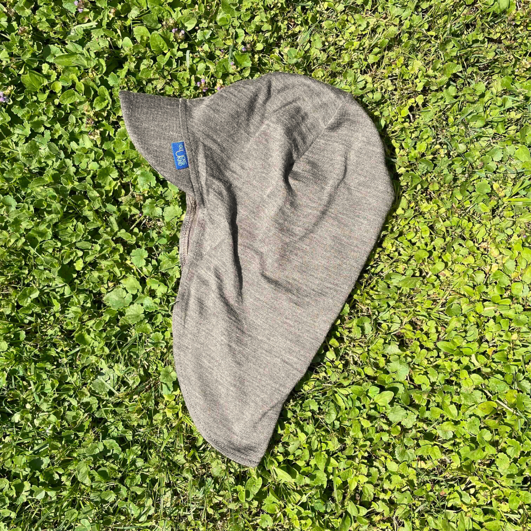 Summer cap | Merino wool & silk (organic / GOTS) - royal blue