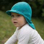 Summer cap | Merino wool & silk (organic / GOTS) - royal blue