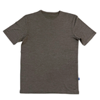 T-shirt men's royal blue, merino wool &amp; silk