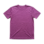 T-shirt men's rock grey, merino wool &amp; silk (organic/GOTS)