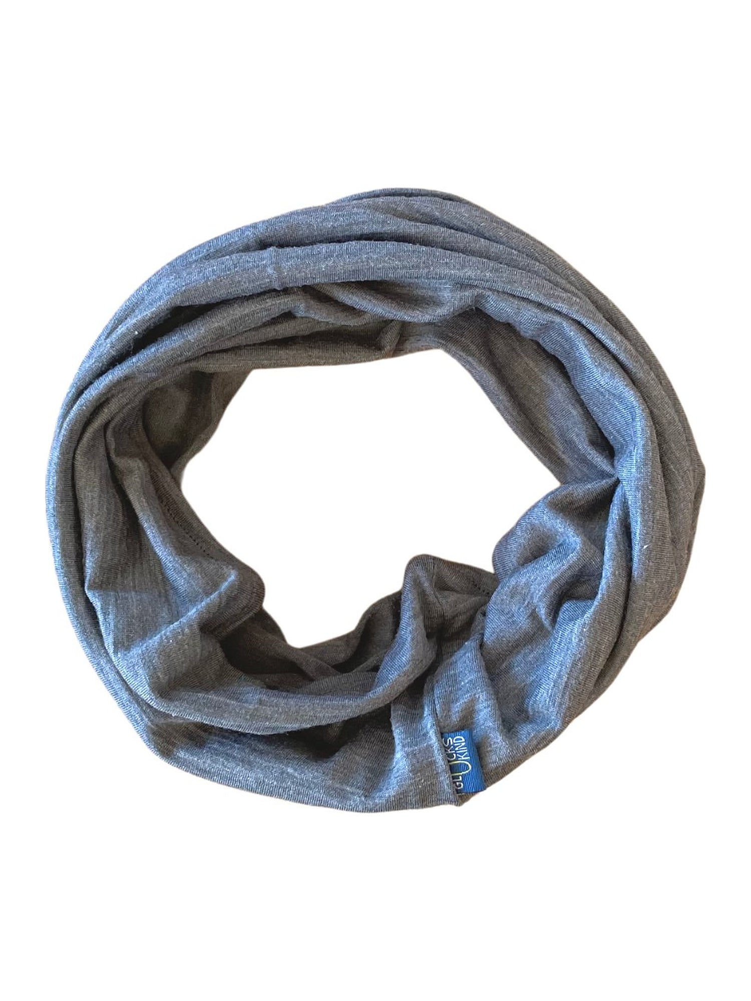 Glückskind Schlauch-Loop fels aus Merinowolle und Seide (bio/GOTS) - by heywool, Freisteller #ay