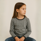 Shirt fels, Merinowolle & Seide (bio/GOTS)