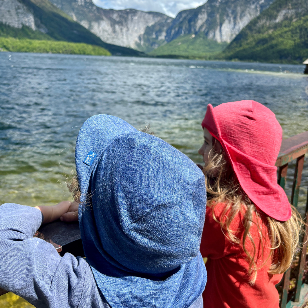 Summer cap | Merino wool & silk (organic / GOTS) - royal blue