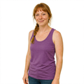 Women's tank top blackberry new, merino wool &amp; Tencel
