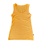 Damen Tank Top sonnengelb, Merinowolle & Seide (bio/GOTS)