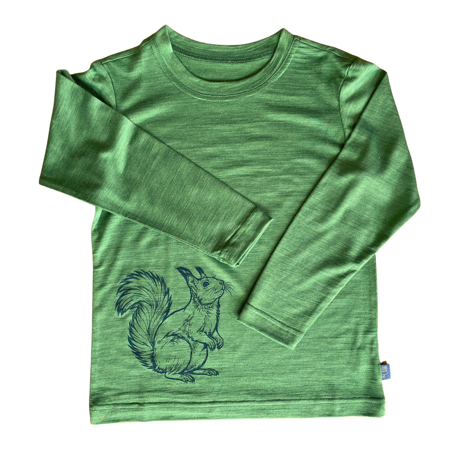Shirt raspberry dragonfly, merino wool &amp; silk (organic/GOTS)