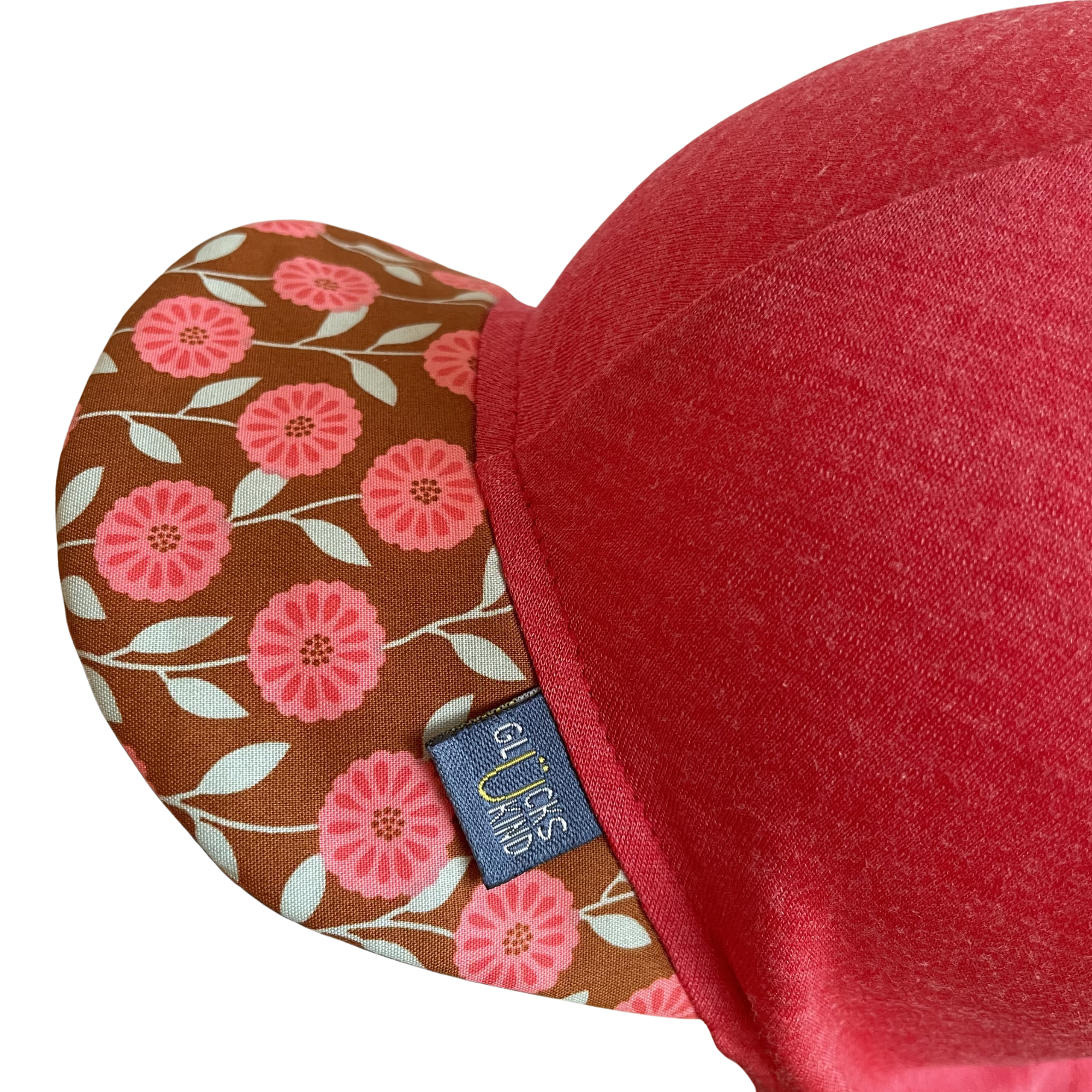 Glückskind Sommerkappe himbeere Rose limited edition, Merinowolle & Seide (bio/GOTS)