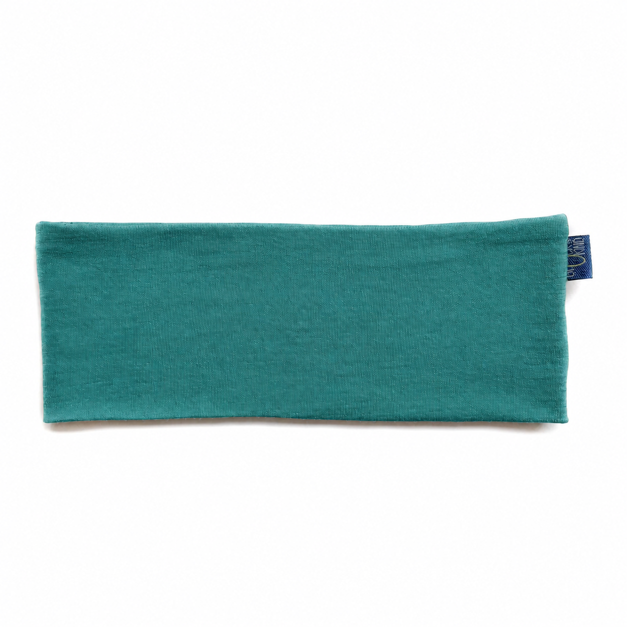 Stirnband smaragd, Merinowolle & Seide (bio/GOTS)