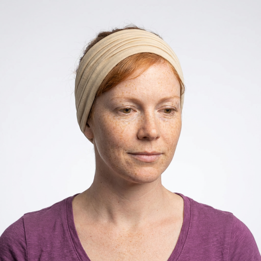 Tube loop rosé, merino wool &amp; silk (organic/GOTS)