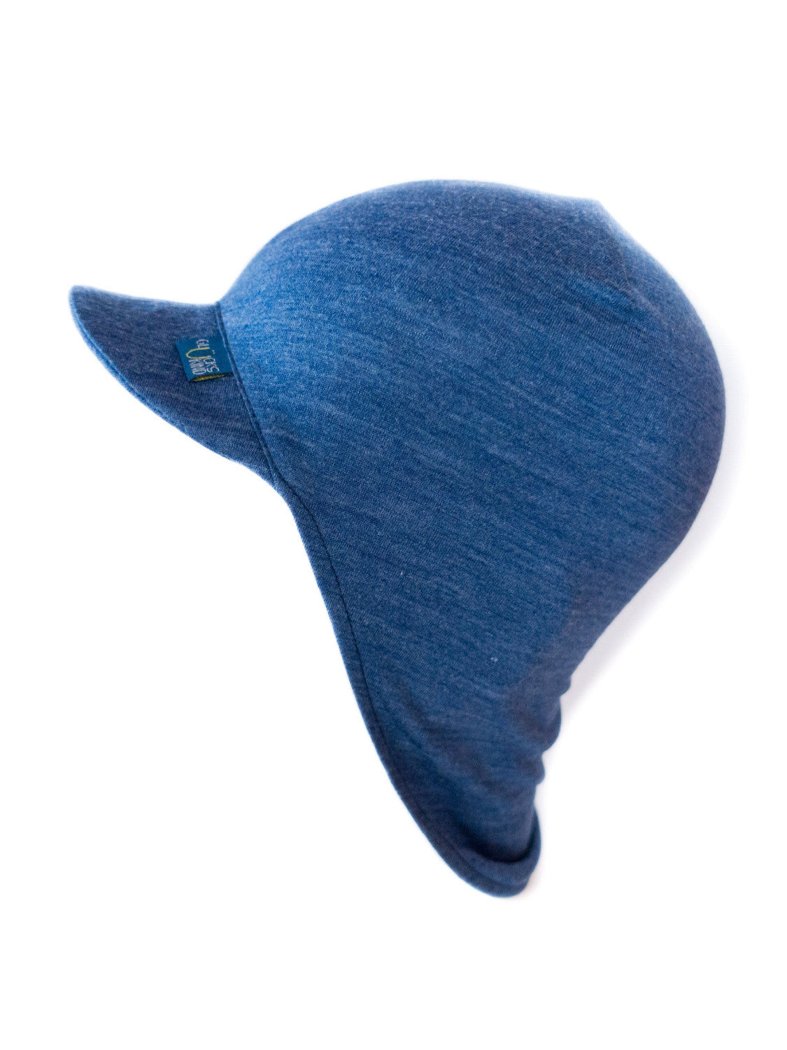 Summer cap | Merino wool & silk (organic / GOTS) - royal blue