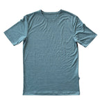 T-Shirt Herren schiefer, Merinowolle & Tencel (bio, bluesign) - Glückskind - T-Shirt - S