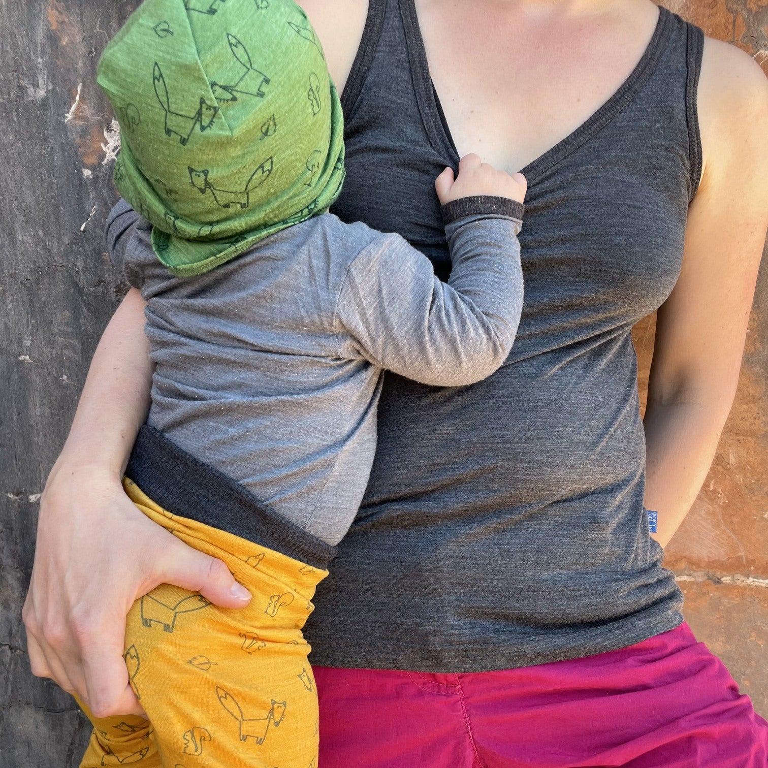 Body fels, Merinowolle & Seide (bio/GOTS) - Glückskind - Body - 74-80