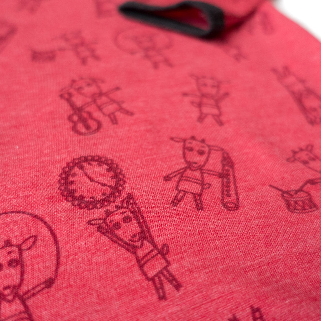 Body himbeere Geißlein, Merinowolle & Seide (bio/GOTS) - Glückskind - Body - 74-80