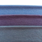 Haube Damen/Herren schiefer, Merinowolle & Tencel (bio/GOTS) - Glückskind - Haube - L (bis KU 58cm)