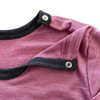 Shirt rosé, Merinowolle & Seide (bio/GOTS) - Glückskind - Shirt - 74-80