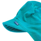 Sommerkappe smaragd uni, Merinowolle & Seide (bio/GOTS) - Glückskind - Sommerkappe - S (bis 41cm KU)