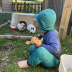 Sommerkappe smaragd uni, Merinowolle & Seide (bio/GOTS) - Glückskind - Sommerkappe - S (bis 41cm KU)