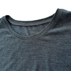 T-Shirt Herren anthrazit, Merinowolle & Tencel (bio, bluesign) - Glückskind - T-Shirt - S