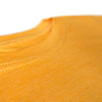 T-Shirt sonnengelb mit Libelle, Merinowolle & Seide (bio/GOTS) - Glückskind - T-Shirt - 86-92